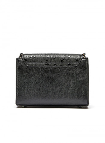 Trian Shoulder Bag Black