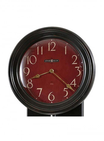 Alexi Wall Clock Red/Black 27.5x11.5x3.25inch
