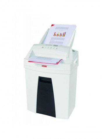 AF100 Autofeed Shredder Cross Cut 4X25MM White