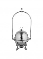 Hammered Design Chafing Dish Silver 6L reviews Hammered Design Chafing Dish Silver 6L