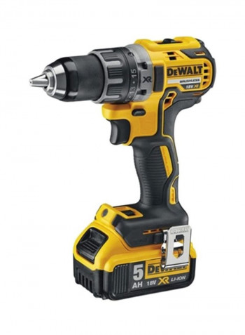 Brushless Heavy Duty Compact Drill Driver Black/Yellow 13millimeter