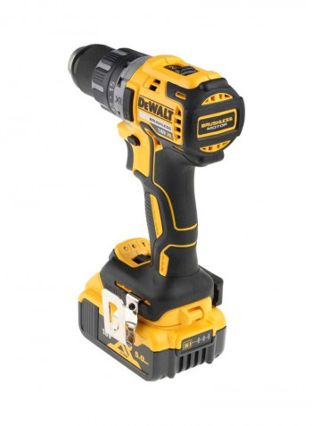 Brushless Heavy Duty Compact Drill Driver Black/Yellow 13millimeter
