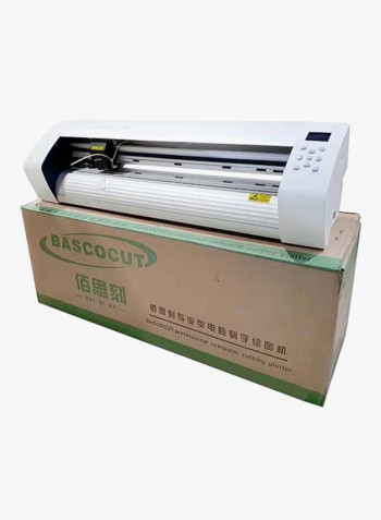 Manual Vinyl Stickers Cutter And Plotter  White 60centimetre