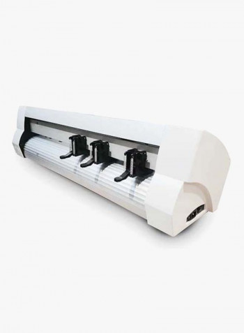 Manual Vinyl Stickers Cutter And Plotter  White 60centimetre
