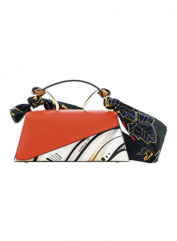 Ergobando Handbag Orange/White/Black