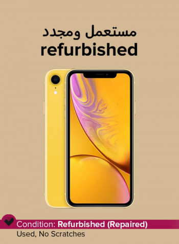 Refurbished - iPhone XR With FaceTime Yellow 128GB 4G LTE