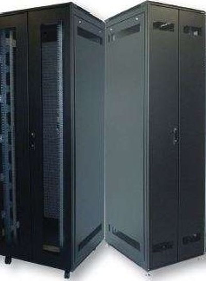 27U Floor Stand Server Cabinet Black