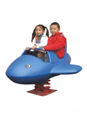 Rocking Shark Fish Spring Rider Seesaw 146x 128x 95centimeter