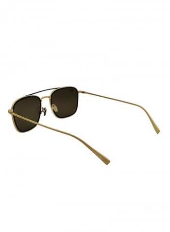 Polarized Rectangular Sunglasses - Lens Size: 53 mm للرجال