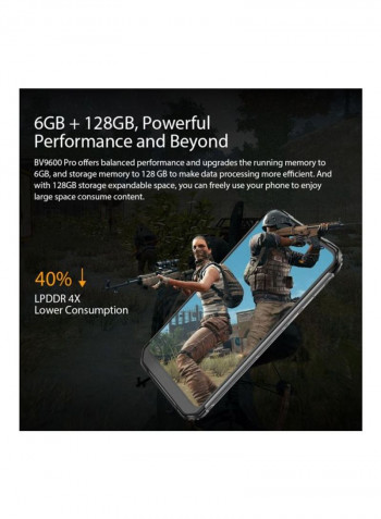 BV9600 Pro Dual SIM Silver 6GB RAM 128GB 4G LTE