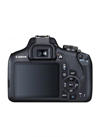 EOS 2000D DSLR With EF-S 18-55mm f/3.5-5.6 IS II Lens 24.1MP,Built-In Wi-Fi And NFC