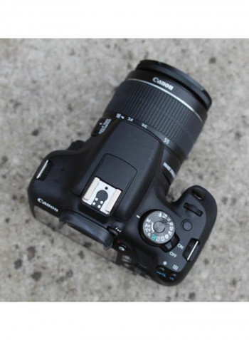 EOS 2000D DSLR With EF-S 18-55mm f/3.5-5.6 IS II Lens 24.1MP,Built-In Wi-Fi And NFC