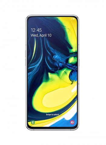 Galaxy A80 Dual SIM Ghost Silver/White 8GB RAM 128GB 4G LTE