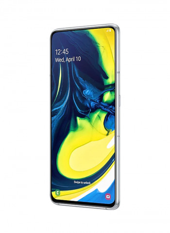 Galaxy A80 Dual SIM Ghost Silver/White 8GB RAM 128GB 4G LTE