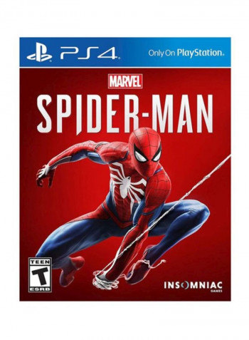 PlayStation 4 Slim 1TB Console With Controller And Marvel Spider-Man