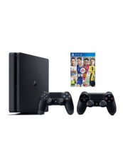 PlayStation 4 Slim 500GB Console With 2 Dualshock 4 Wireless Controller And FIFA 17 reviews PlayStation 4 Slim 500GB Console With 2 Dualshock 4 Wireless Controller And FIFA 17