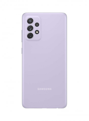 Samsung Galaxy A72 Dual SIM Awesome Violet 8GB RAM 128GB 4G LTE - Middle East Version