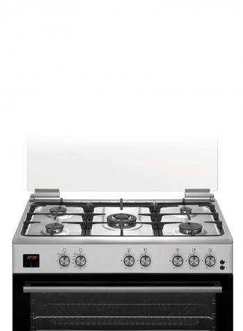 5 Gas Burner Cooker TERGC96ST Silver