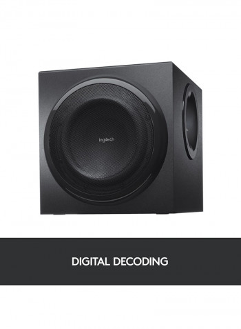 Z906 5.1 Surround Sound Speaker System Black