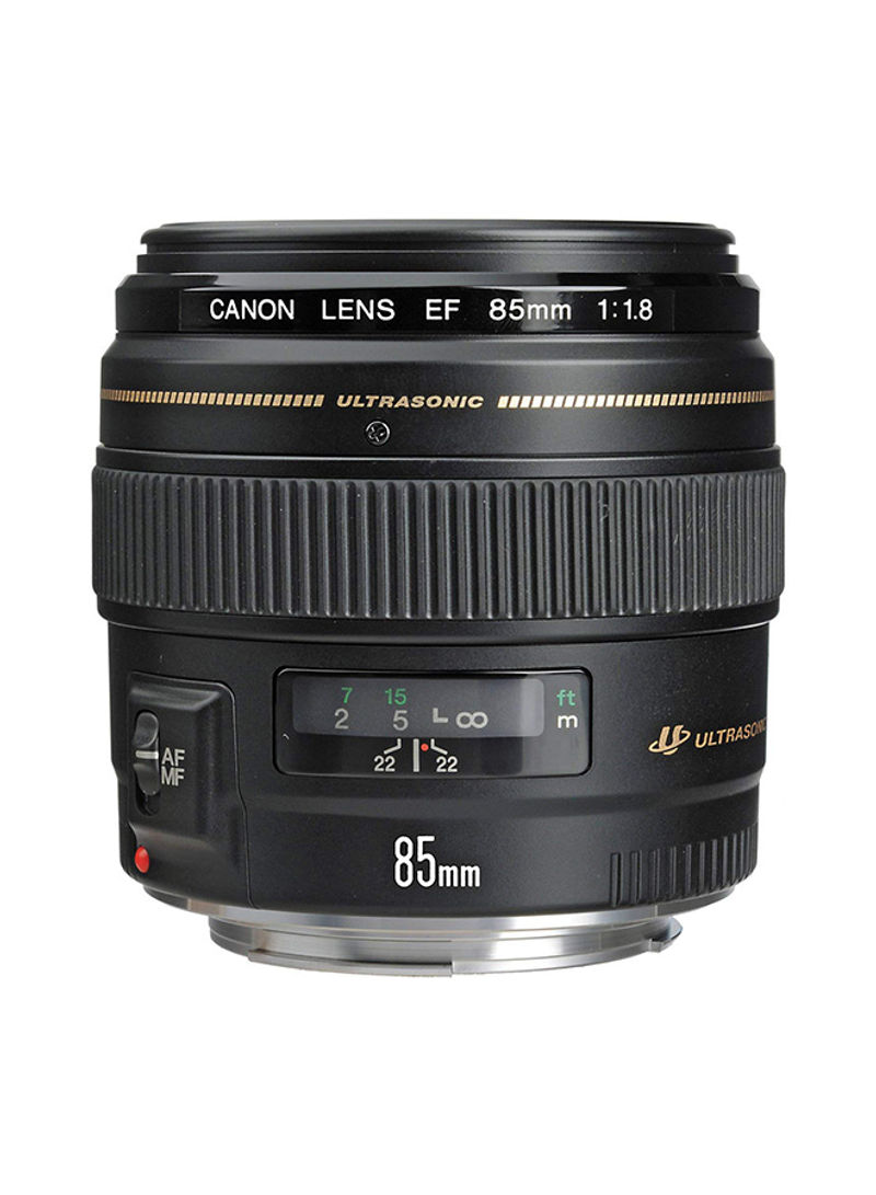 EF 85mm f/1.8 USM Short-Telephoto Lens Black/Silver
