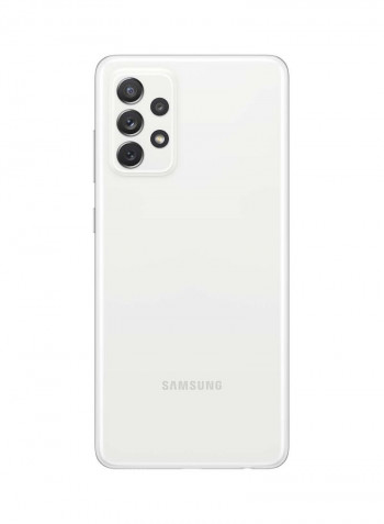 Samsung Galaxy A72 Dual SIM Awesome White 8GB RAM 128GB 4G LTE - Middle East Version