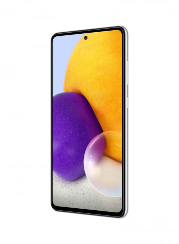 Samsung Galaxy A72 Dual SIM Awesome White 8GB RAM 128GB 4G LTE - Middle East Version