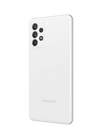 Samsung Galaxy A72 Dual SIM Awesome White 8GB RAM 128GB 4G LTE - Middle East Version
