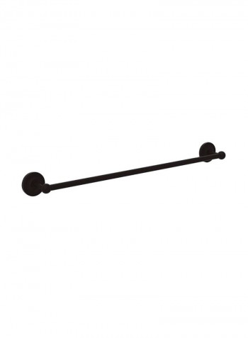Prestige Regal Collection Back Shower Door Towel Bar Black 30inch