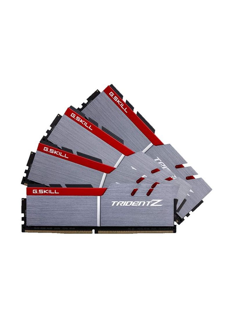 4-Piece TridentZ Series DDR4 SDRAM Desktop Memory RAM 8GB Multicolour