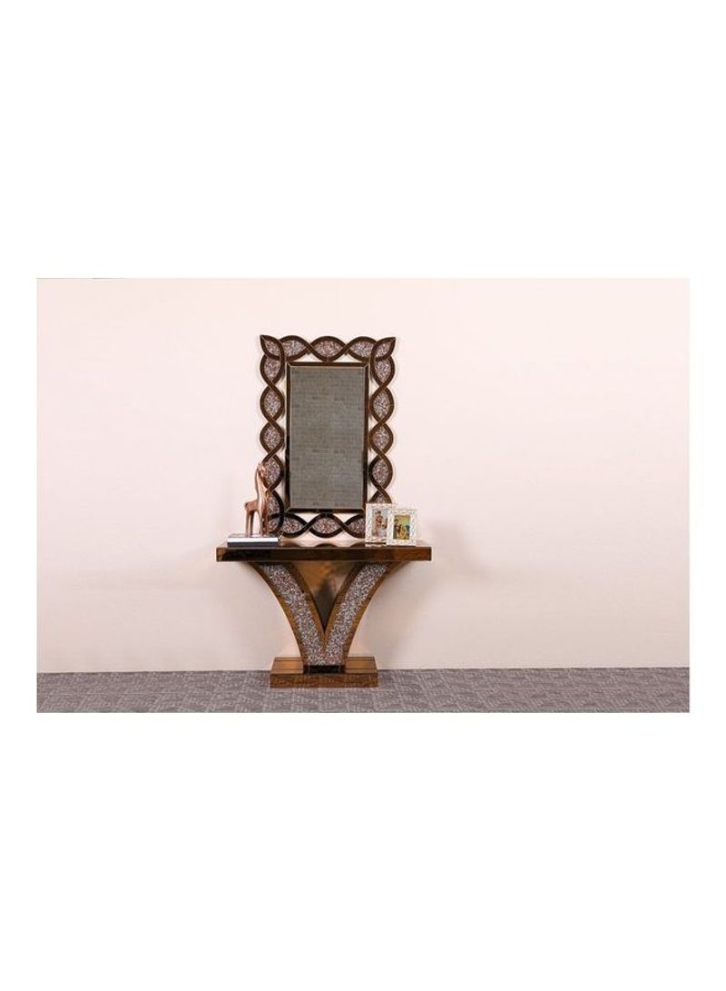 Everby Console Table with Mirror Multicolour