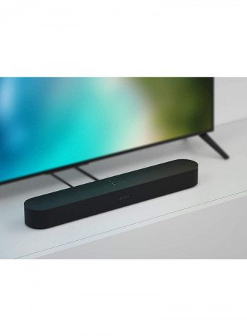 Compact Smart TV Soundbar With Alexa Voice Control SONOS BEAM Black