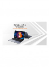 HeroBook Pro Laptop With 14.1-Inch Display, Celeron N4020 Processor/8GB RAM/256GB SSD/Intel UHD Graphics 600 Grey
