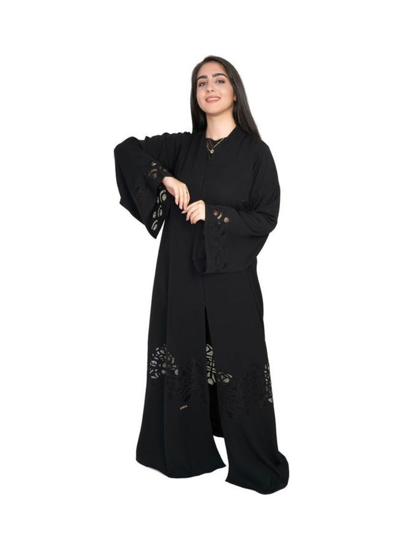 Stylish Comfortable Casual Abaya Black