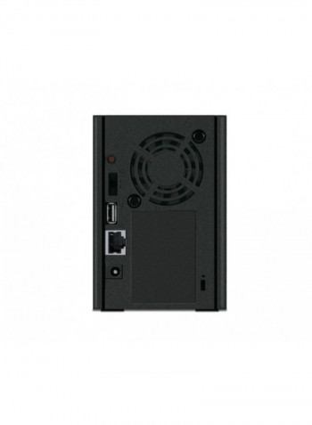 LinkStation 220 Dual Drive Network Attached Storage 8TB Black