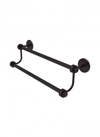 Double Towel Bar Brown 36inch