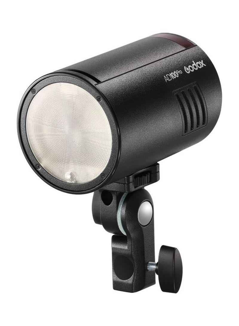 AD100 Pro-Pocket Studio Portrait Flash Light Black