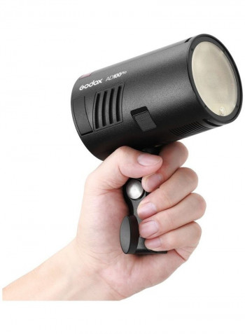 AD100Pro Pocket Studio Portrait Flash Light Black