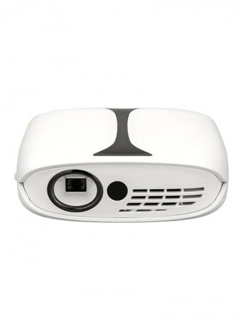 Mini Portable Wireless Home Projector M203 White