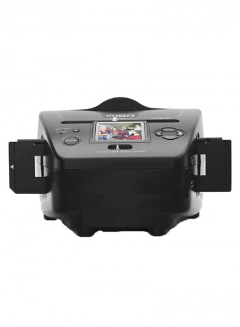 Photo, Slide And Film Scanner With SD card Black