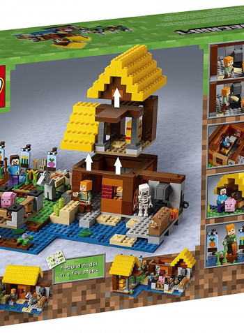549-Piece Minecraft The Farm Cottage Building Toy Set