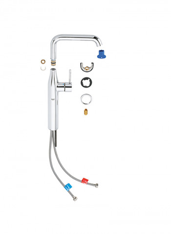 Single Lever Basin Mixer Chrome L 48 x W 179 x H 364millimeter
