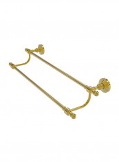 Retro Wave Collection Double Towel Bar Gold 36inch