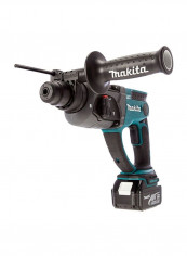 PT Makita Cordless Rotary Hammer 20mm SDS-Plus 18V 4.0Ah DHR202RME Black/blue