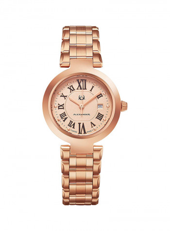 Women's Monarch Niki Stainless Steel Analog Wrist Watch A203B-05