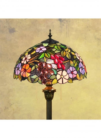 Retro Creative Grape Flower Floor Lamp UK Plug Multicolour