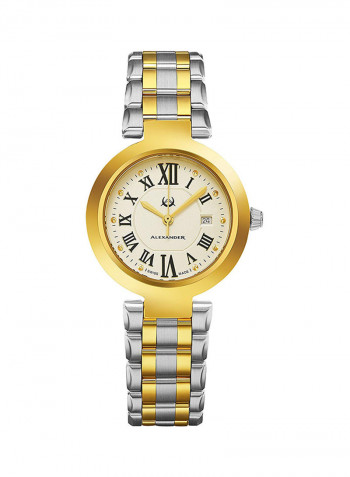 Women's Monarch Niki Stainless Steel Analog Wrist Watch A203B-02