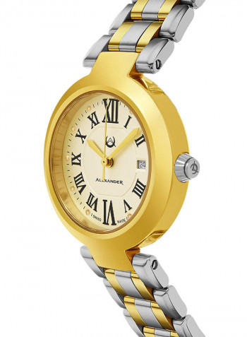 Women's Monarch Niki Stainless Steel Analog Wrist Watch A203B-02