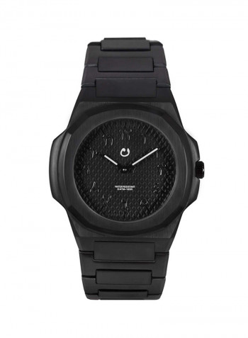Stainless Steel Analog Wrist Watch