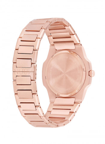 Stainless Steel Analog Wrist Watch