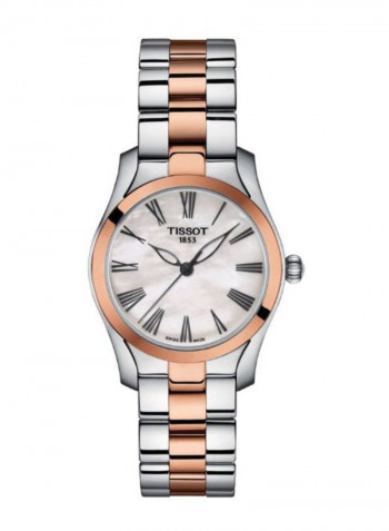 Women's Stainless Steel T-Wave Analog Watch T112.210.22.113.01